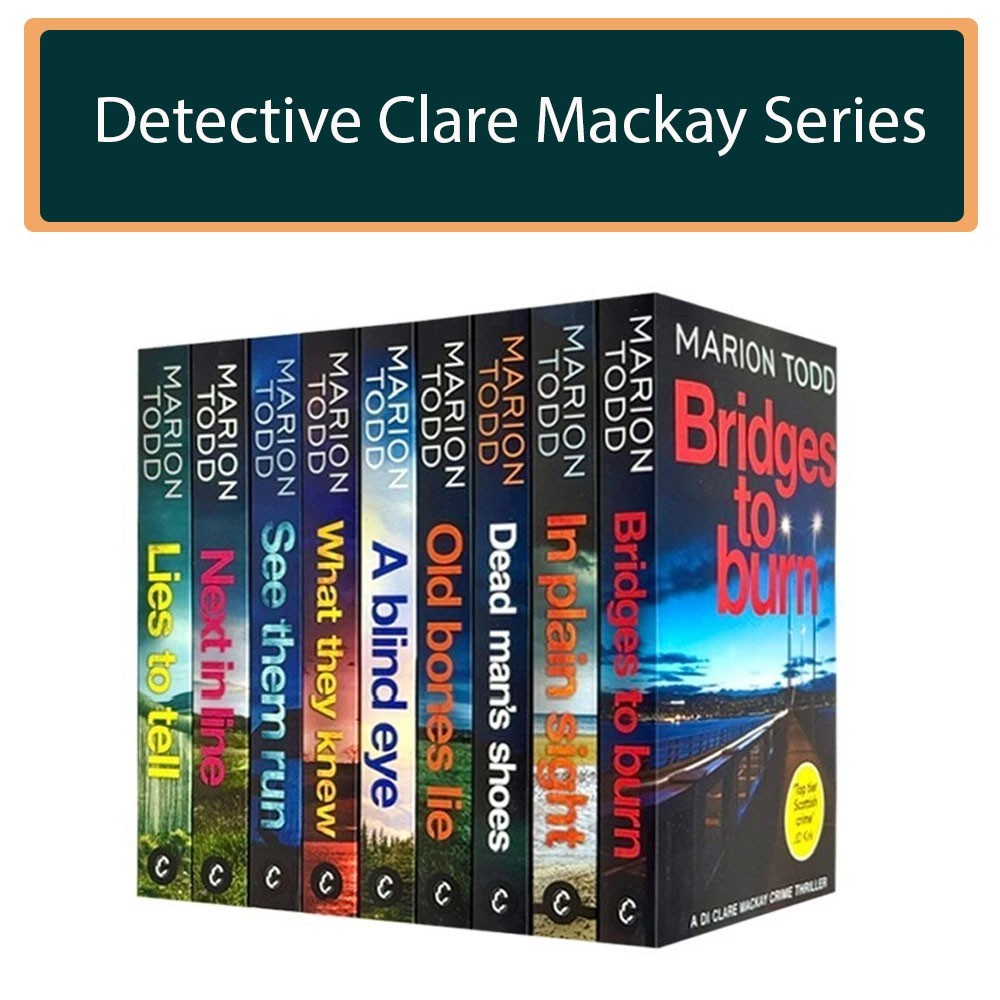 Marion Todd Detective Clare Mackay Series 9 Books Collection Set (Books 1-9)