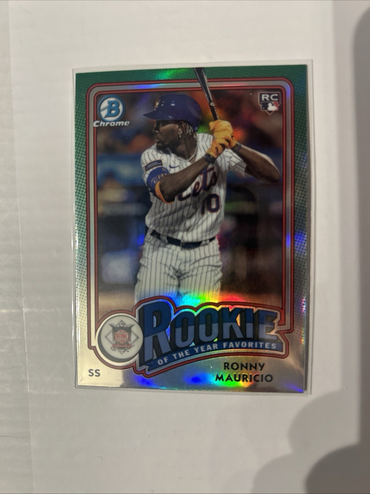 2024 Bowman Ronny Mauricio Rookie of the Year Favorites RC