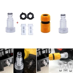 Nouvelle marque Adaptateur de lave-linge de voiture Lave-eau à pression Colonne 1*Connecteur d'eau