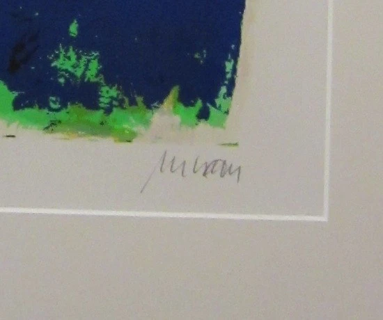 Siebdruck Armin Mueller- Stahl " John Lennon " handsigniert GALERIERAHMUNG - Bild 2 von 4