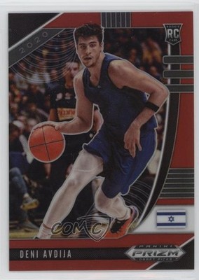 2020-21 Panini Prizm Draft Picks Red 100/299 Deni Avdija #46 Rookie RC r4i