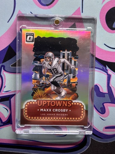 2024 PANINI DONRUSS OPTIC #22 MAXX CROSBY DOWNTOWN SSP (DPIL)