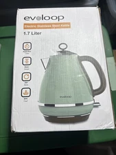 Evoloop 1.7L Electric Kettles, BPA Free Tea Kettle, Hot Water Boiler Heater,