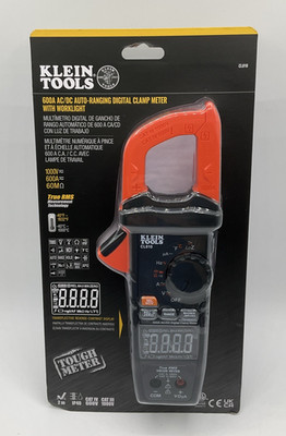 NEW Klein Tools CL810 600A AC/DC Auto-Ranging Digital Clamp Meter With Worklight