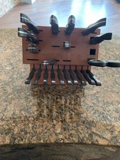  Cutco homemaker signature Block Set Of 29 with steak knives, missing 3 pieces