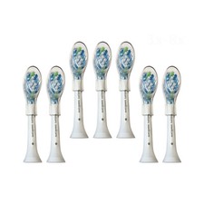7x Philips Sonicare DiamondClean Adaptive Clean Brush Heads  White  No Box