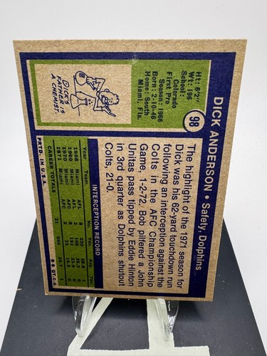1972 Topps Football You Pick EX to NM/MT See Pics and Read Description #1-104 - Picture 478 of 498