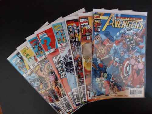 Avengers (1998) #1, 1 variant, 2, 3, 4, 5, 6, 7; Legacy 416-422; NM - Photo 1/5