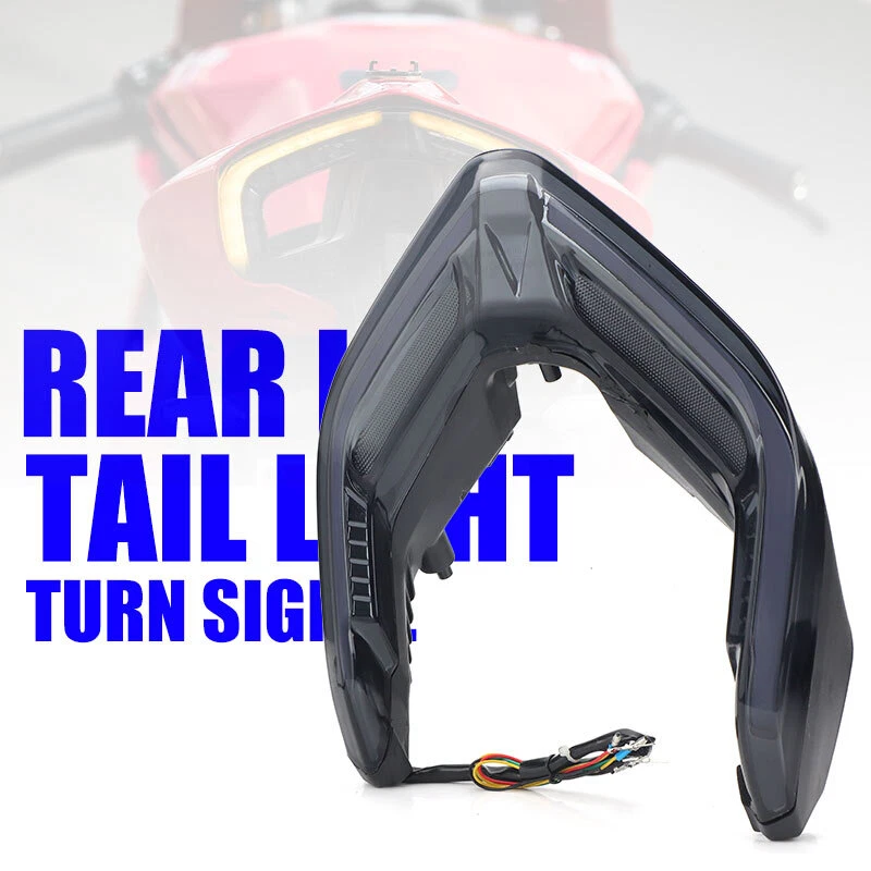 Luz LED de señal de giro trasera para motocicleta para DUCATI PANIGALE V2 V4 V4S V4R 2018-22 Foto 2 de 4