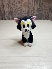 Disney Pinocchio   Figaro   Cat Soft Plush Animal Sewn Eyes 6  