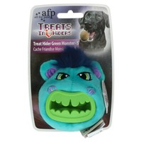 Afp Hundespielzeug Treat Hider Monster 10 Cm FüR Hunde, BefüLlbar Mit Leckerlis