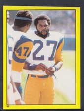 Topps 1982 American Football Sticker No 59 - Pat Thomas - Los Angeles Rams (T320)