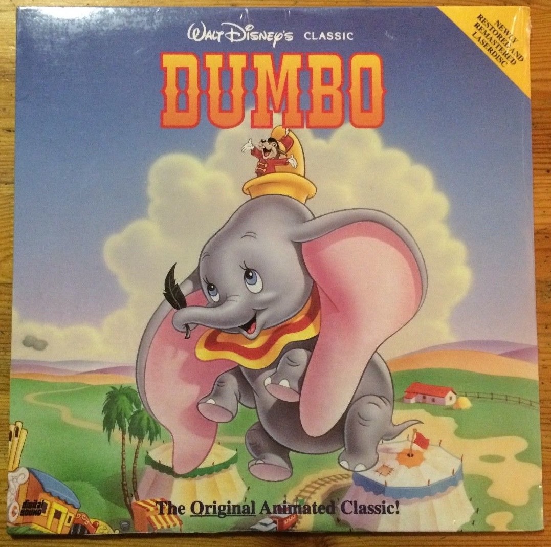 SEALED UNOPENED Dumbo Laserdisc Disney | eBay
