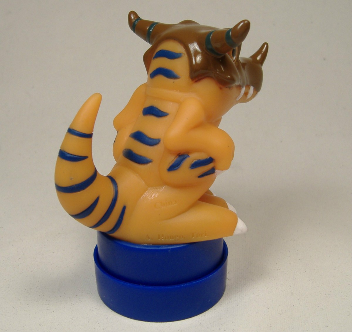 VINTAGE DIGIMON GREYMON FIGURE STAMPER UNUSED MINTY PVC DIGITAL