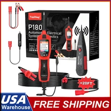 Topdiag P180 9-30V Car Circuit Tester Circuit Breaker Finder Tool Voltage Tester