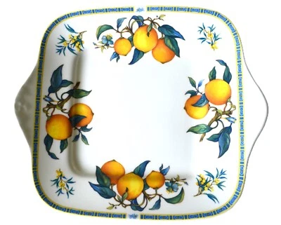 WEDGWOOD CITRONS SQUARE BREAD & BUTTER PLATE