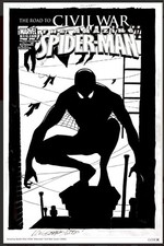 AMAZING SPIDER-MAN #530 ’ALTERNATE’ CIVIL WAR COVER (2006) Original Comic Art | eBay US