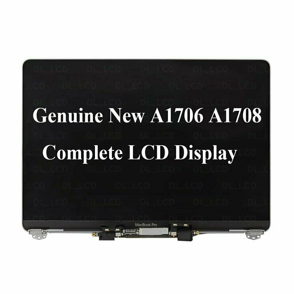 for Apple Macbook Pro 13" A1706 A1708 2016 2017 LCD Screen Assembly Space Gray - Image 3 of 4