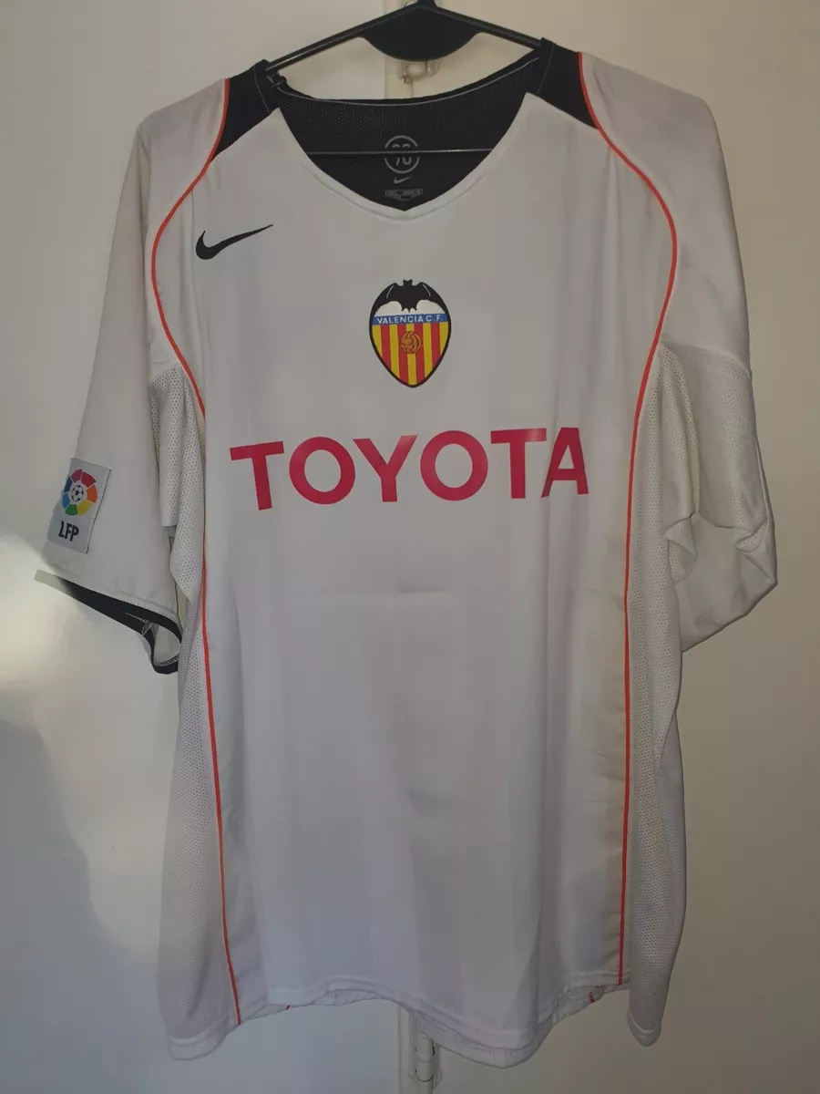 lineal Piscina Genealogía VALENCIA 2004 NIKE TOTAL 90 HOME Football Shirt SIZE L Jersey ROBERTO AYALA  | eBay