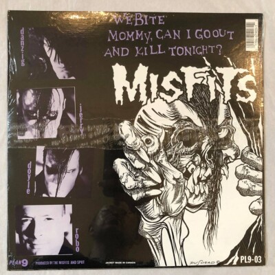 輸入盤LPMisfits Die Die my darling PL9-03 Original Misfits Die Die My Darling PL9-03 Vinyl LP Blk