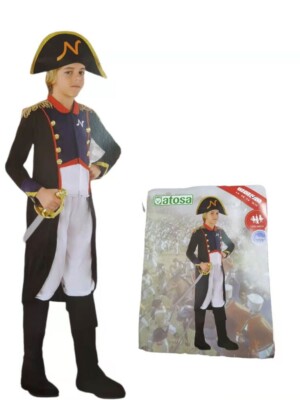 Kostüm Kleid Napoleon Kinder Jungen Party Karneval 5-6 Jahre Ball