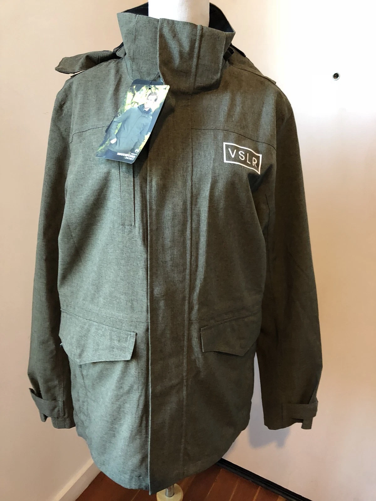 Stormtech Mens Waterford Jacket WXJ-1 technical khaki green windbreaker NWT