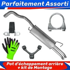 Pot d'échappement Volkswagen GOLF