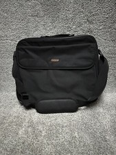 Targus Nylon 15.6 Black Padded Computer Messenger Bag with Strap