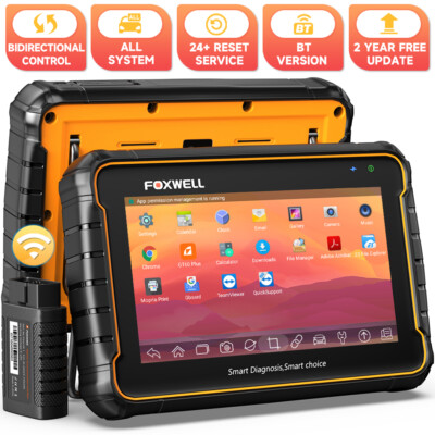 All System Bidirectional OBD2 Scanner Car Diagnostic Tool Injector TPMS Oil DPF
