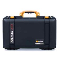 Black  Yellow Pelican 1525 Air case With Foam.