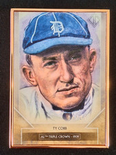 2020 Topps Transcendent Sketch Reproductions TTCR-TYC Ty Cobb 04/95 ⚾