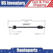 Fits 95-01 Chevy Metro Geo Suzuki Swift 1.3L Automatic Front Right CV Axle Shaft