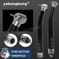 NSK Style Dental High Speed Handpiece Turbine Standard Head 2/4Holes Black