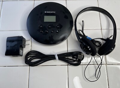 Oakcastle CD100 portable CD player rechargeable (black) CD-100