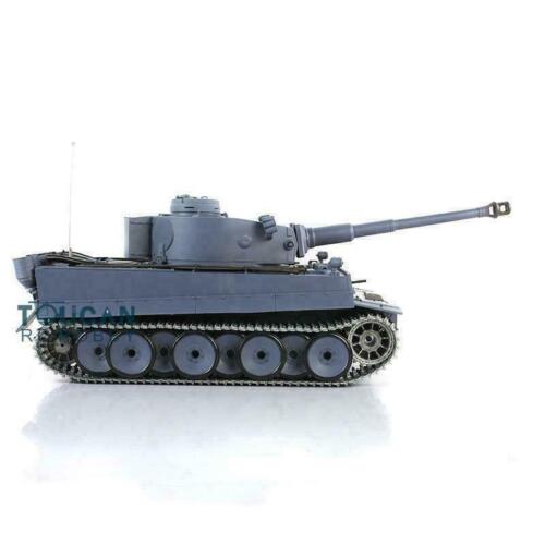 On Sale Henglong 1/16 WW2 TK7.0 Upgraded Tiger I RTR RC Tank 3818 Metal Tracks - Picture 4 of 10