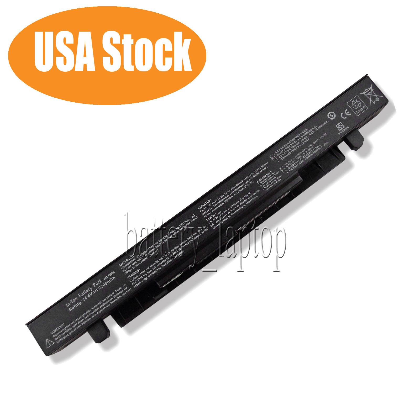 Replacement Battery for ASUS X550l A41x550 A41x550a for sale online