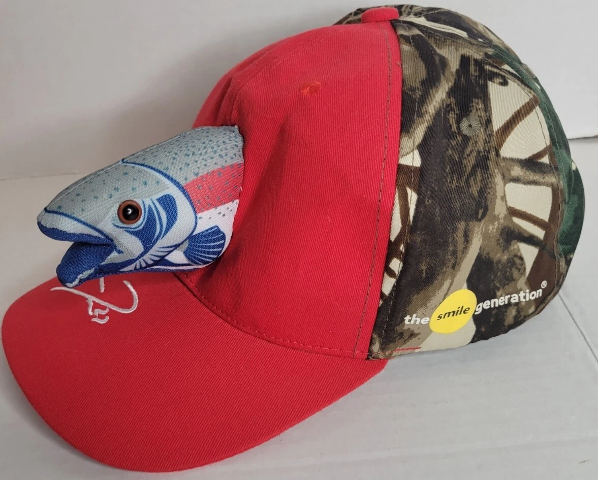 Anaheim Angels Anaheim Angels #27 Mike Trout 3D Fish Camo Baseball Hat Cap