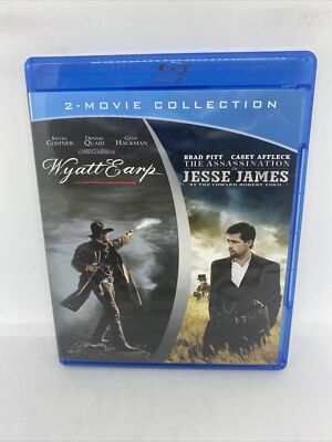 Wyatt Earp/The Assassination of Jesse James by the Coward Robert Ford (Blu-Ray)
