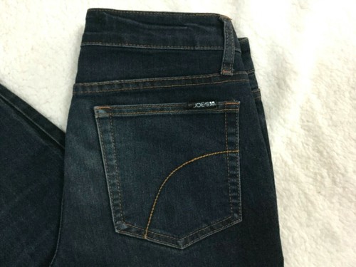Joe's Girls Size 12 Jeans Dark Wash Stretch 5-pocket Cotton Blend Slim Leg - Picture 8 of 9