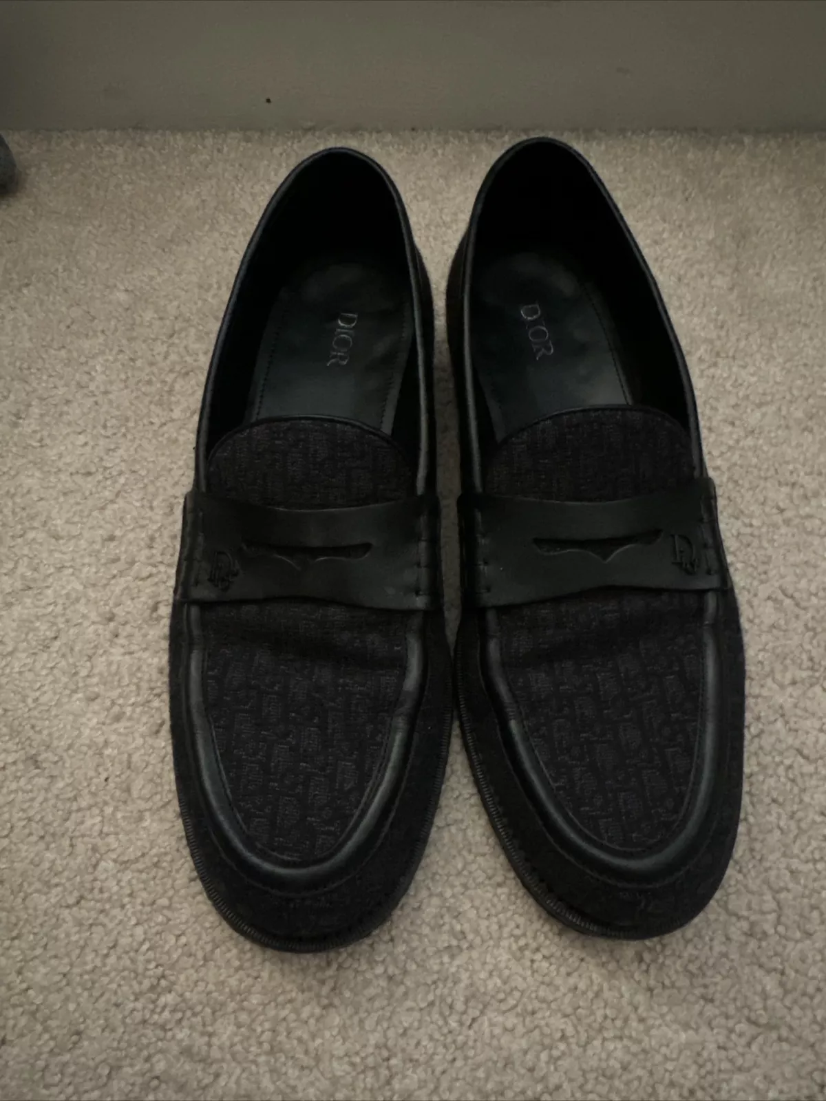 Chaussures Dior Homme   Massin Dior Granville oblique   porté une seule fois
