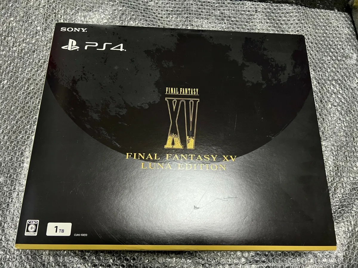 SONY PlayStation 4 Pro Console FINAL FANTASY XV LUNA Edition