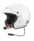 SALE! FIA STILO Sport Plus Open Face Helmet Racing Hans White Size 61
