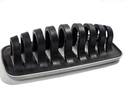 Quirky Desktop Cord , Post it's and Things Organizer 8 slots Diffrent sizes