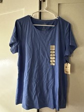 St. Johns Bay Blue Short Sleeve Shirt / Size: XL / BNWT