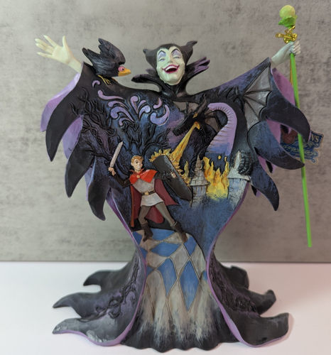 Jim Shore Disney Traditions 4055439 Malevolent Madness Maleficent Figurine NEW - Picture 2 of 13