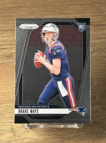 2025 Panini Prizm Drake Maye #329 Rookie Card RC Base New England Patriots QB
