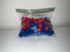 Rokenbok Replacement Parts 100 Plastic Balls, 50 Red and 50 Blue