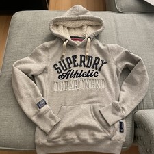 Superdry Womens Fleece Pullover Athletic Sweatshirt Size M