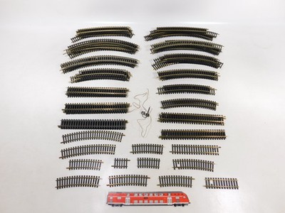 Fleischmann H0 Dc IN Set Tracks Light faults / Good Model Track #EA777-3