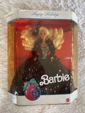 1991 Happy Holidays Special Edition Barbie New DAMAGED BOX!